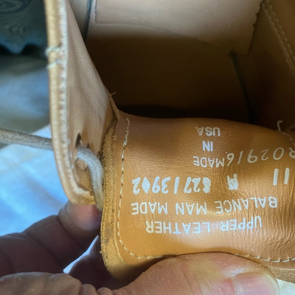 Walkover leather shoes made in the USA - Picture 5 of 6